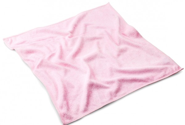Mikrofaser-Reinigungstuch Basic - Stretch Light (ca. 40 x 40 cm) rosa