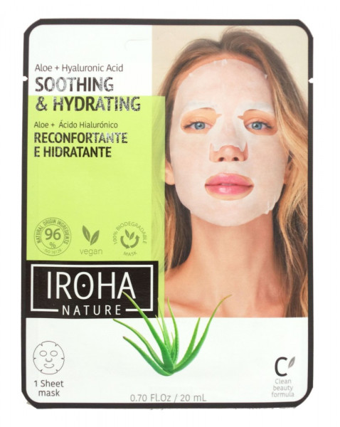 6588-33 Iroha Tissue-Gesichtsmaske Sooth