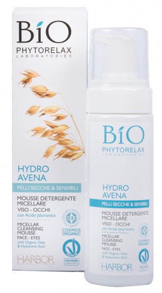 Bio Phytorelax Hydro Avena Micellar Cleansing Mousse Face &amp; Eyes 150 ml