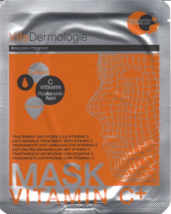 VitaDermologie - Vitamin C+ Mask Anti-Falten (1 Maske)