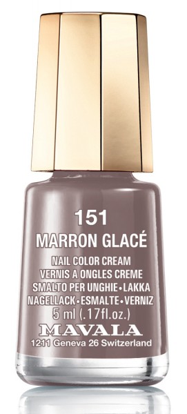 MAVALA Mini Color Nagellack 5 ml - Marron Glacé (151)