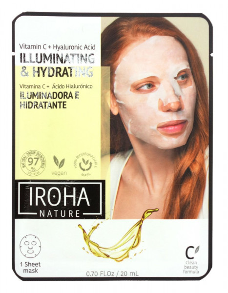 6588-36 Iroha Tissue-Gesichtsmaske Illum
